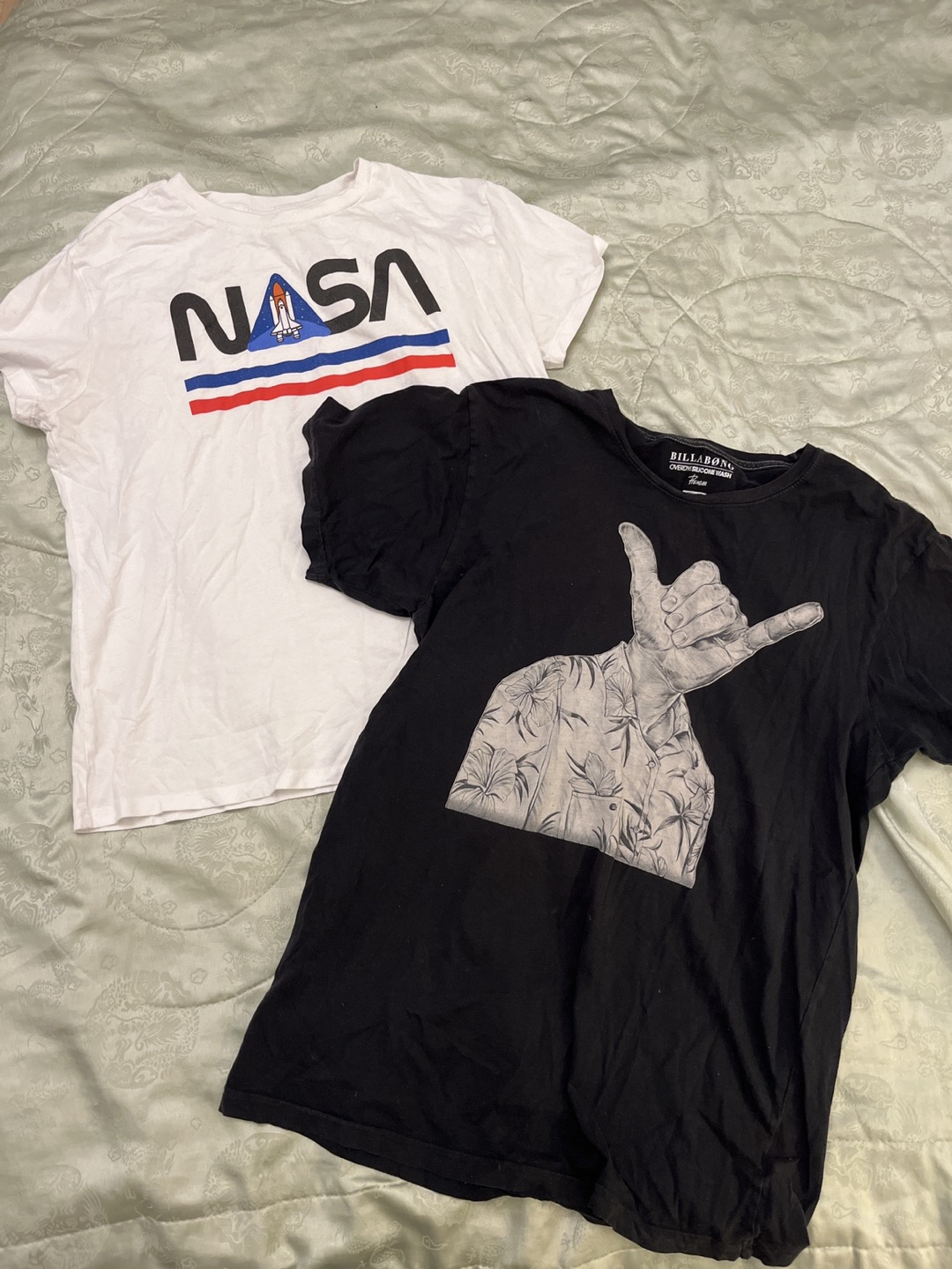 Moving sale: 2 graphic tees
