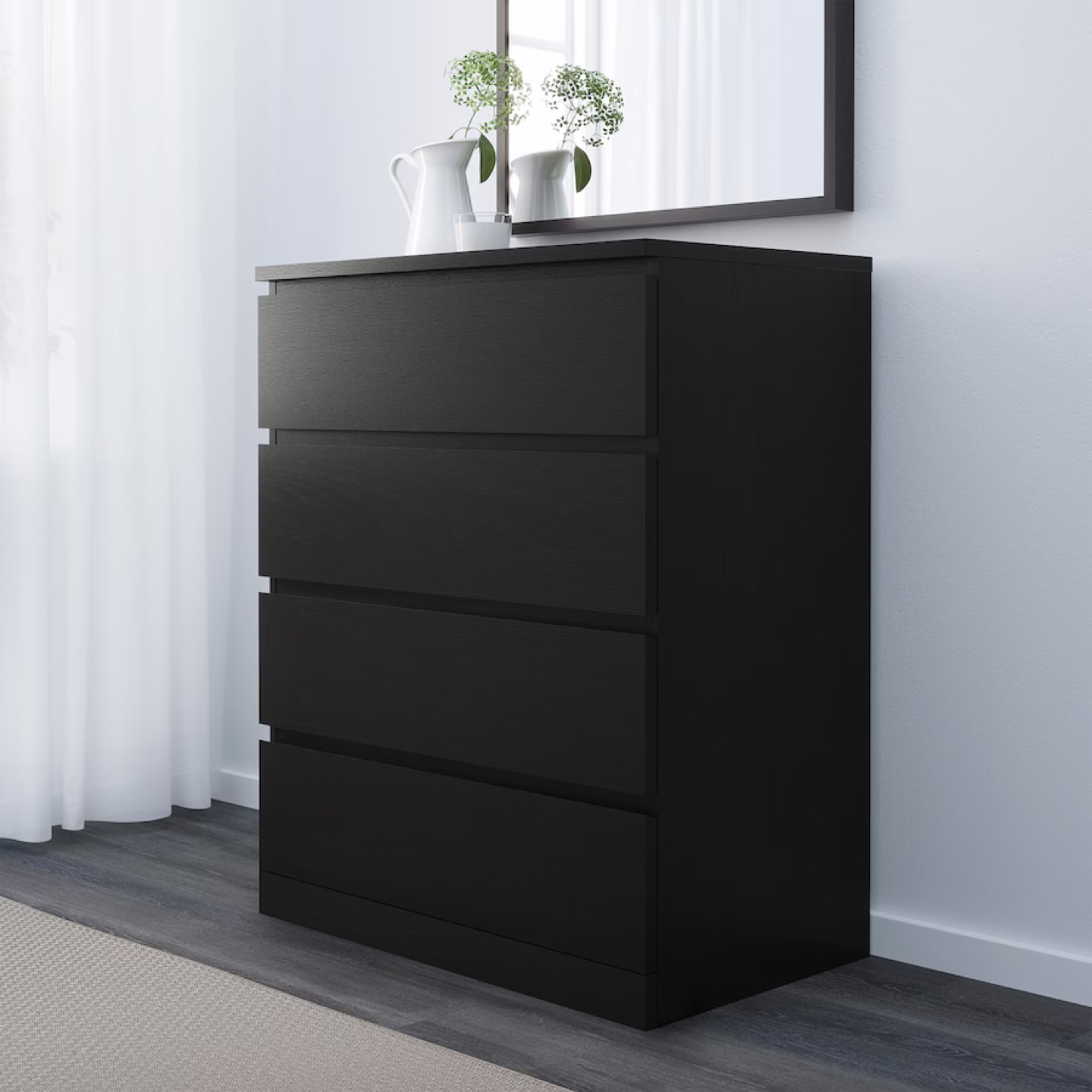4-drawer chest, IKEA Malm - photo 2