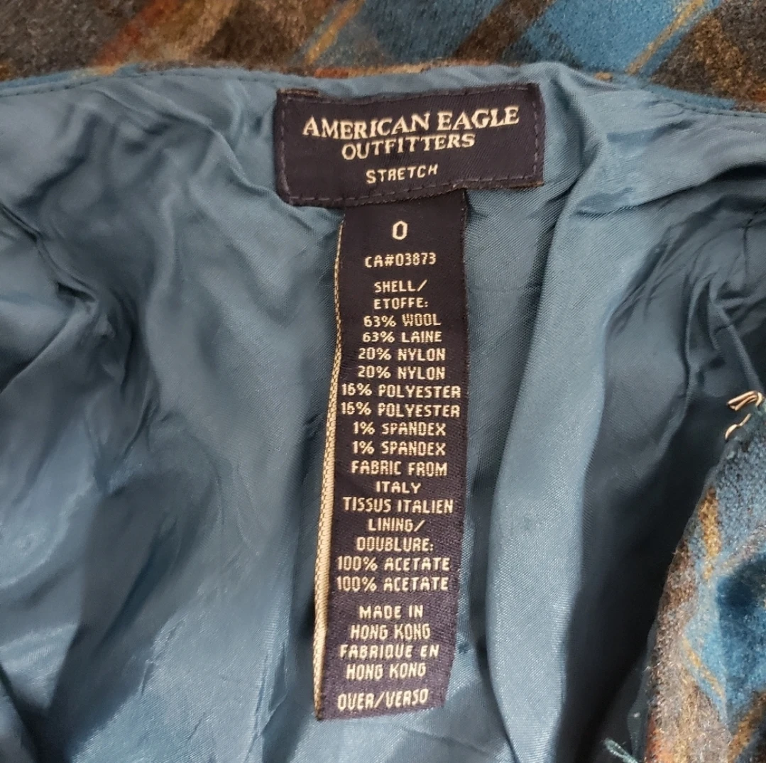 American Eagle Stretch Plaid Skirt - photo 5