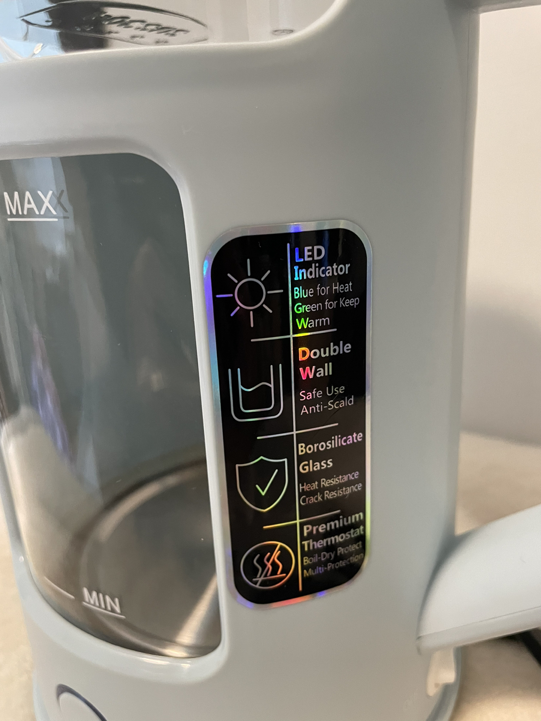 ELECTRIC HOT WATER KETTLE image indicator(3)