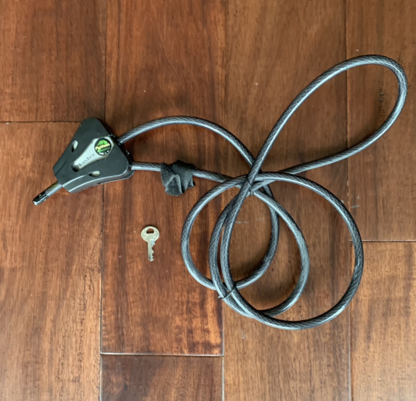 Bicycle Cable Lock + Key thumbnail