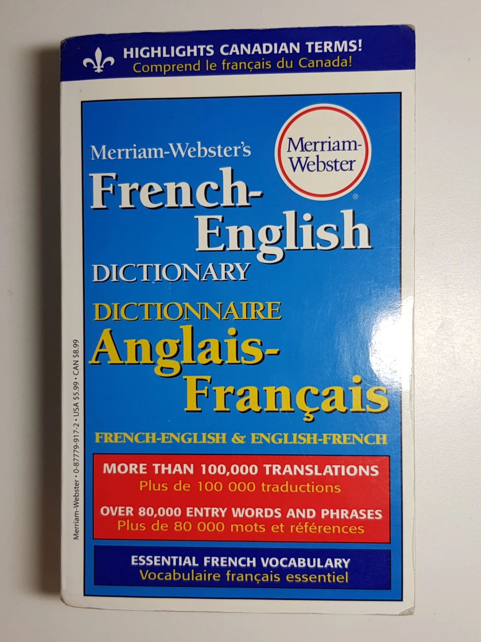 Merriam Webster's French English Dictionary