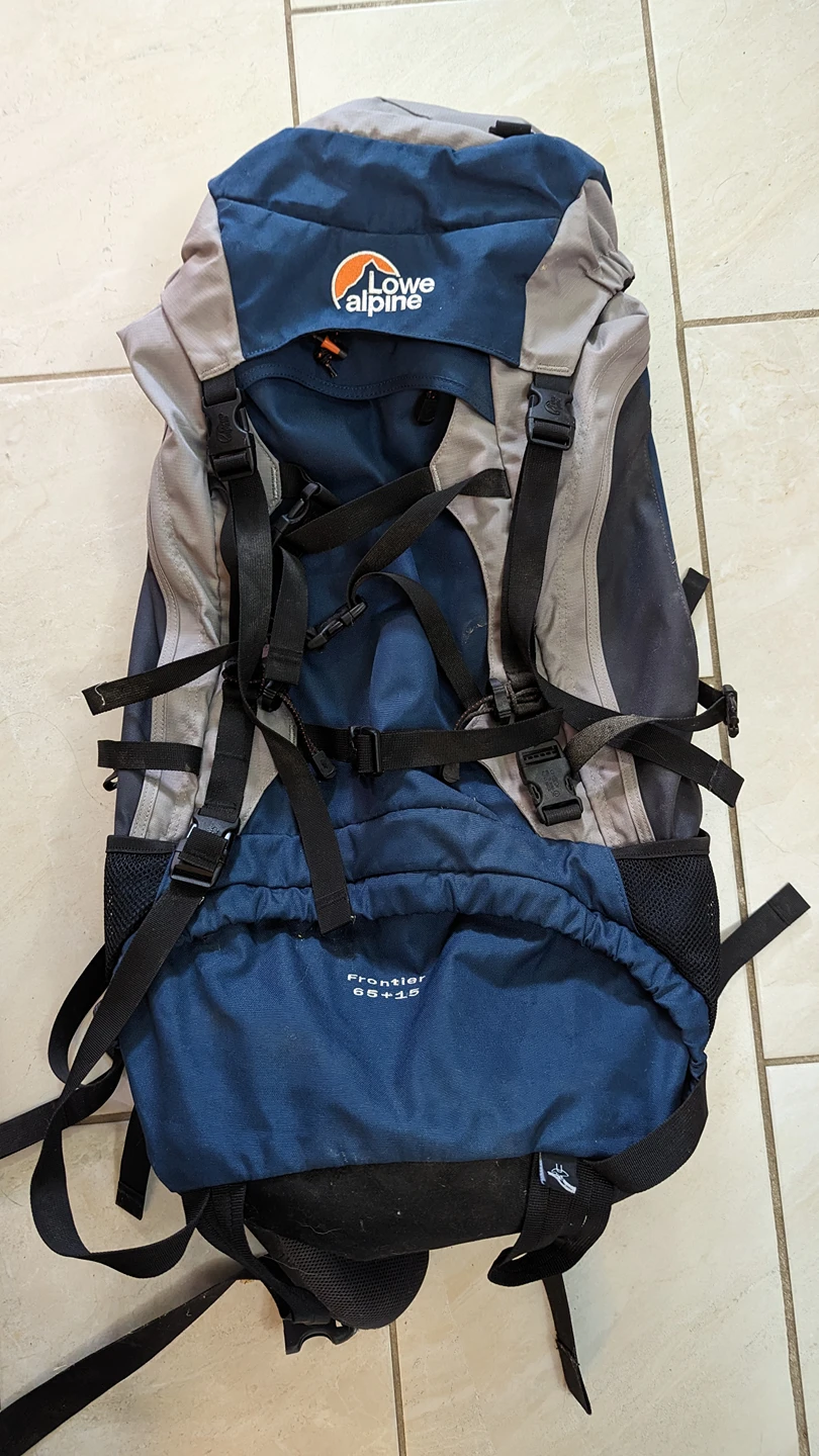 Travel Backpack Lowe Alpine Frontier 65+15 Long Trip Backpacking thumbnail