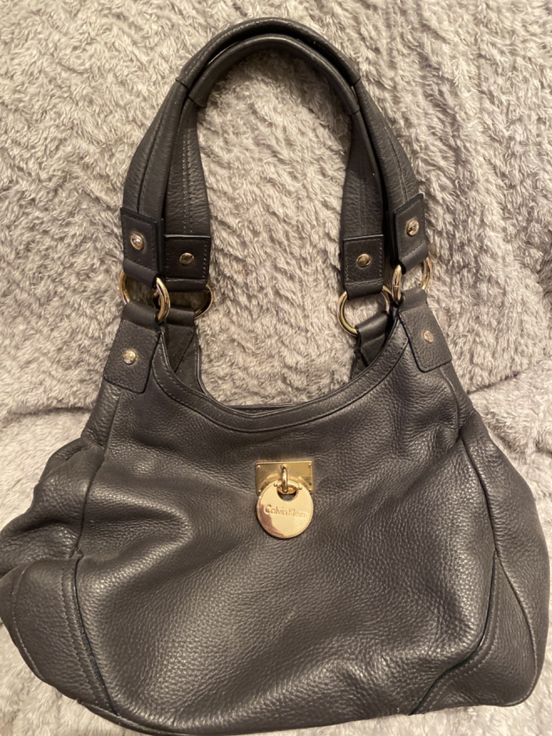 Calvin Klein leather purse thumbnail