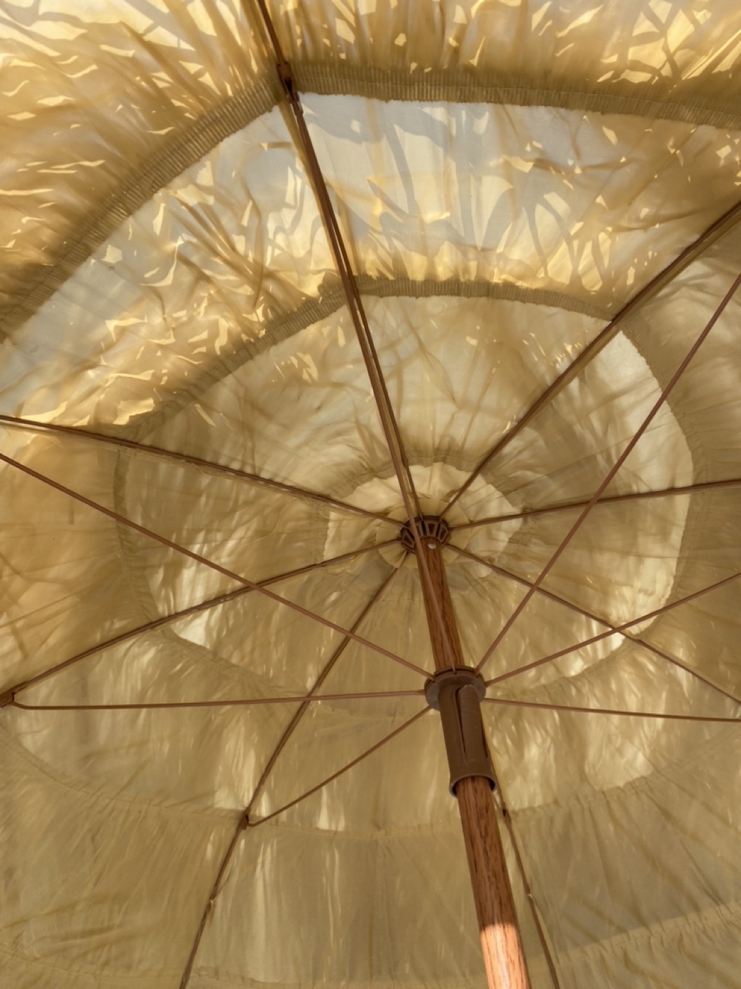 Straw Tiki Garden Patio Beach Umbrella - photo 2