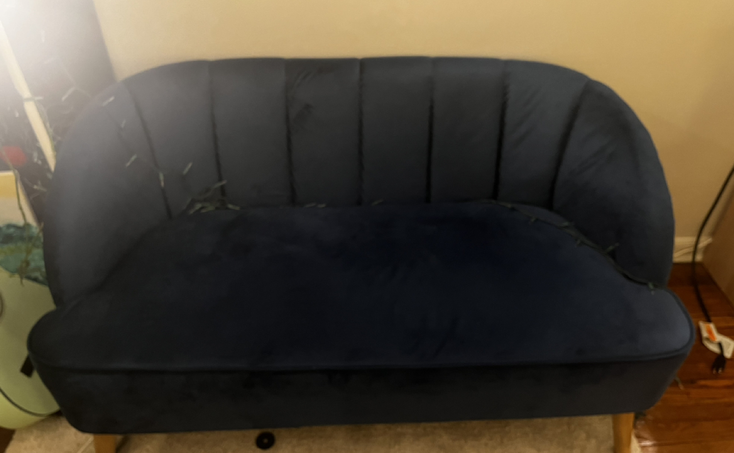 Blue sofa - photo 2