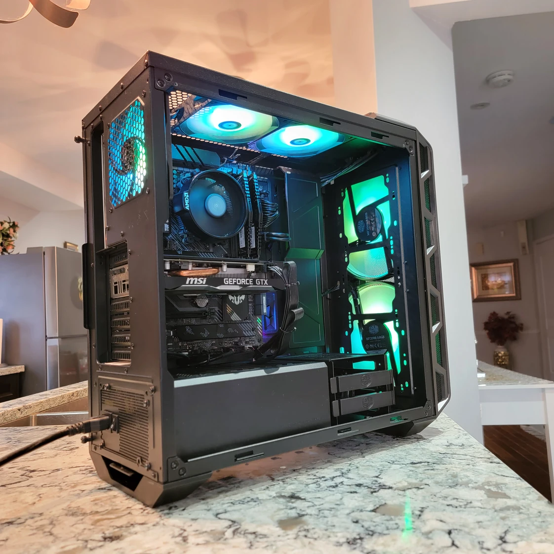 CUSTOM GAMING PC - Ryzen 5 2600 / GTX 1660 6GB SUPER / 16GB RAM image indicator(5)