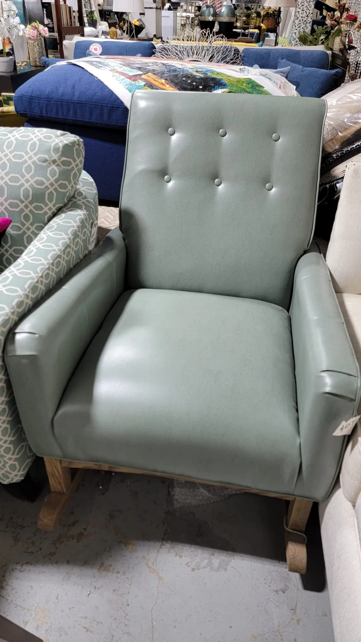 Bonded Leather Rocker