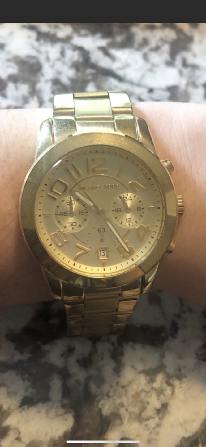 Michael Kors Women's Mercer Gold Stainless-Steel Quartz Watch image indicator(10)