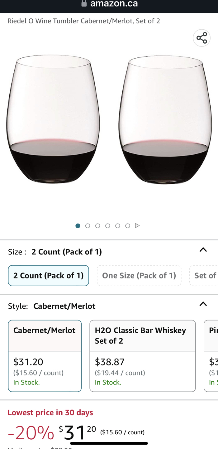 Rieske wine glasses like new
