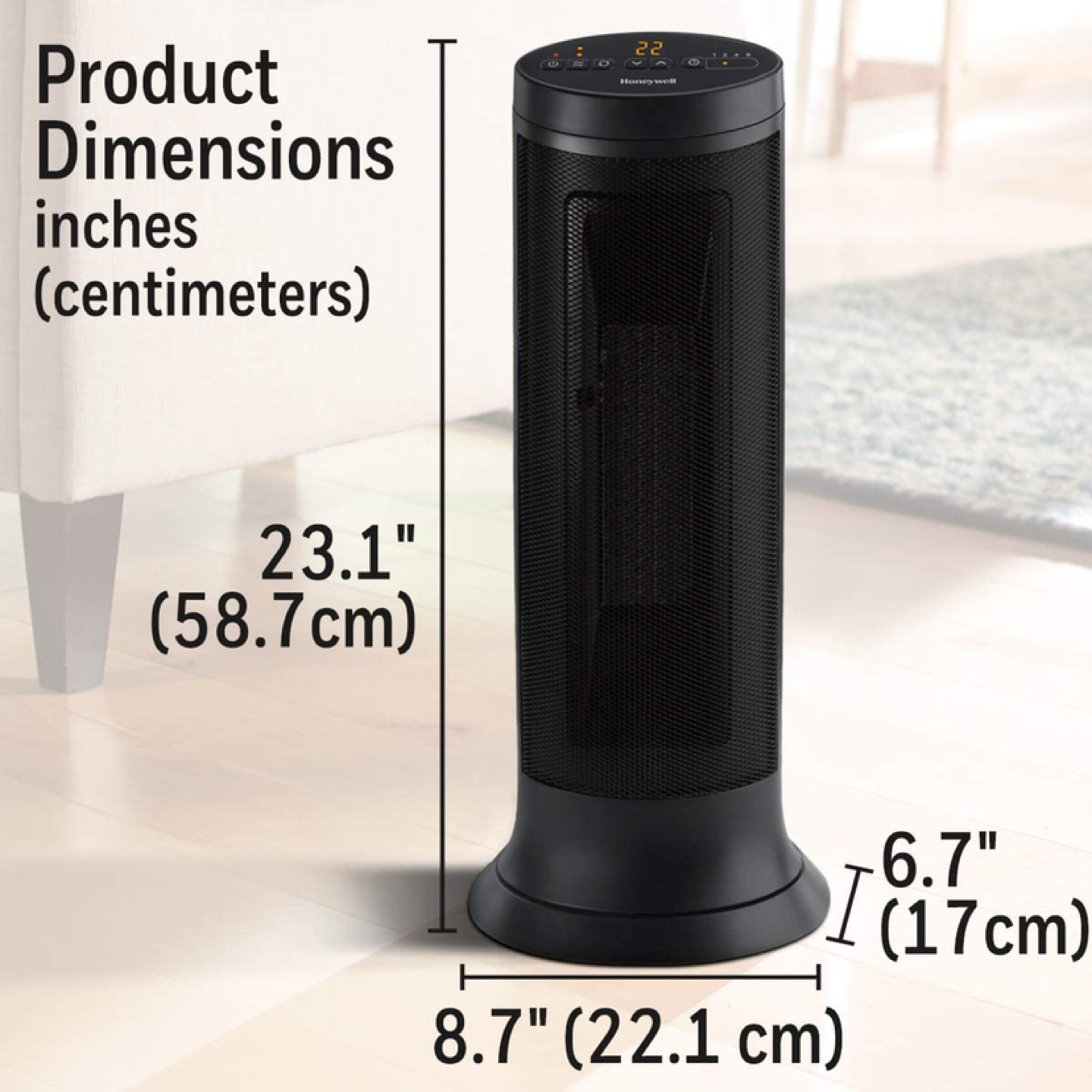 Honeywell Electric Space Heater ⭐ FINAL PRICE, MUST GO ASAP ⭐ - photo 4