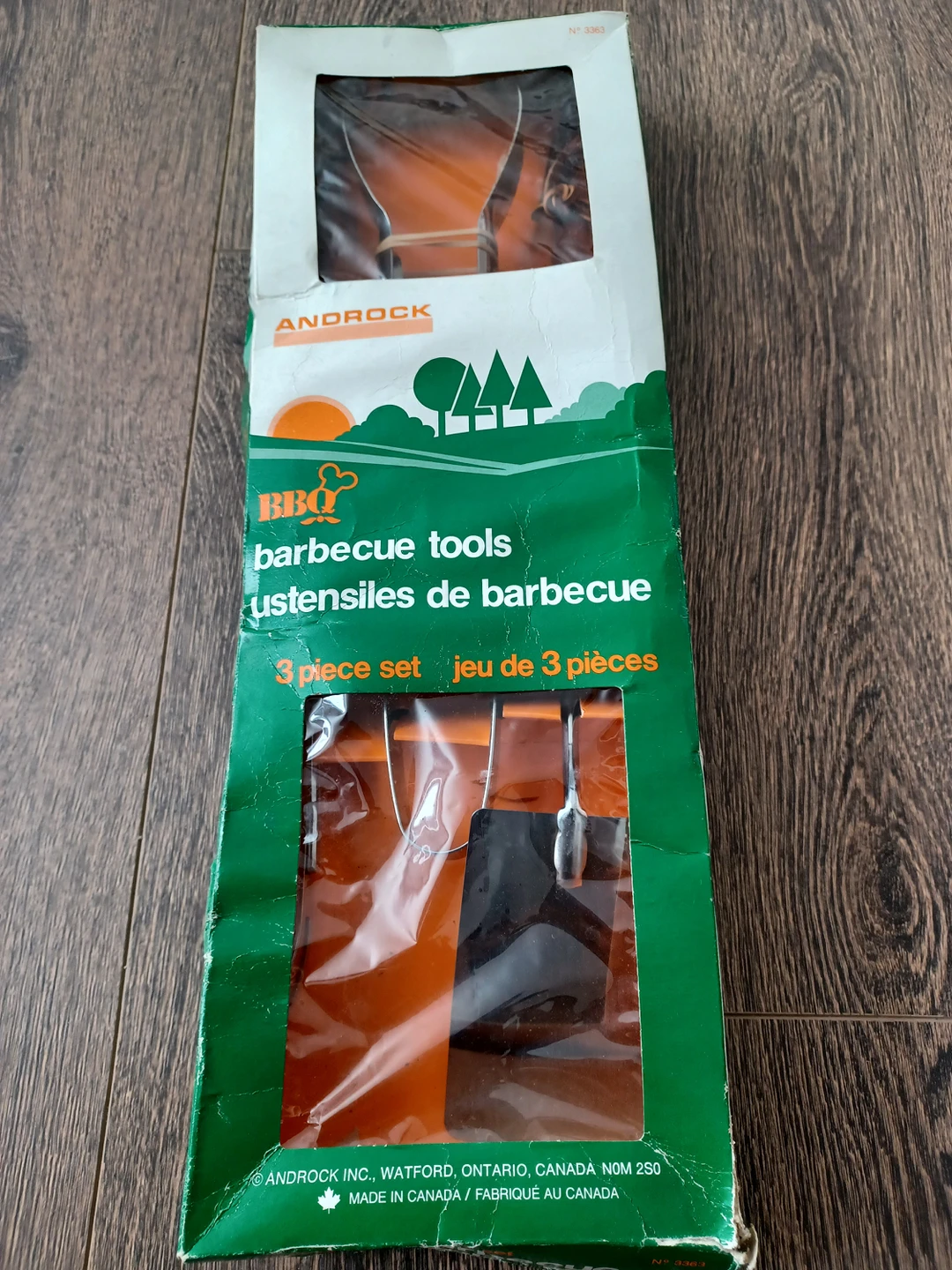 BARBECUE TOOLS 3 PIECES SET