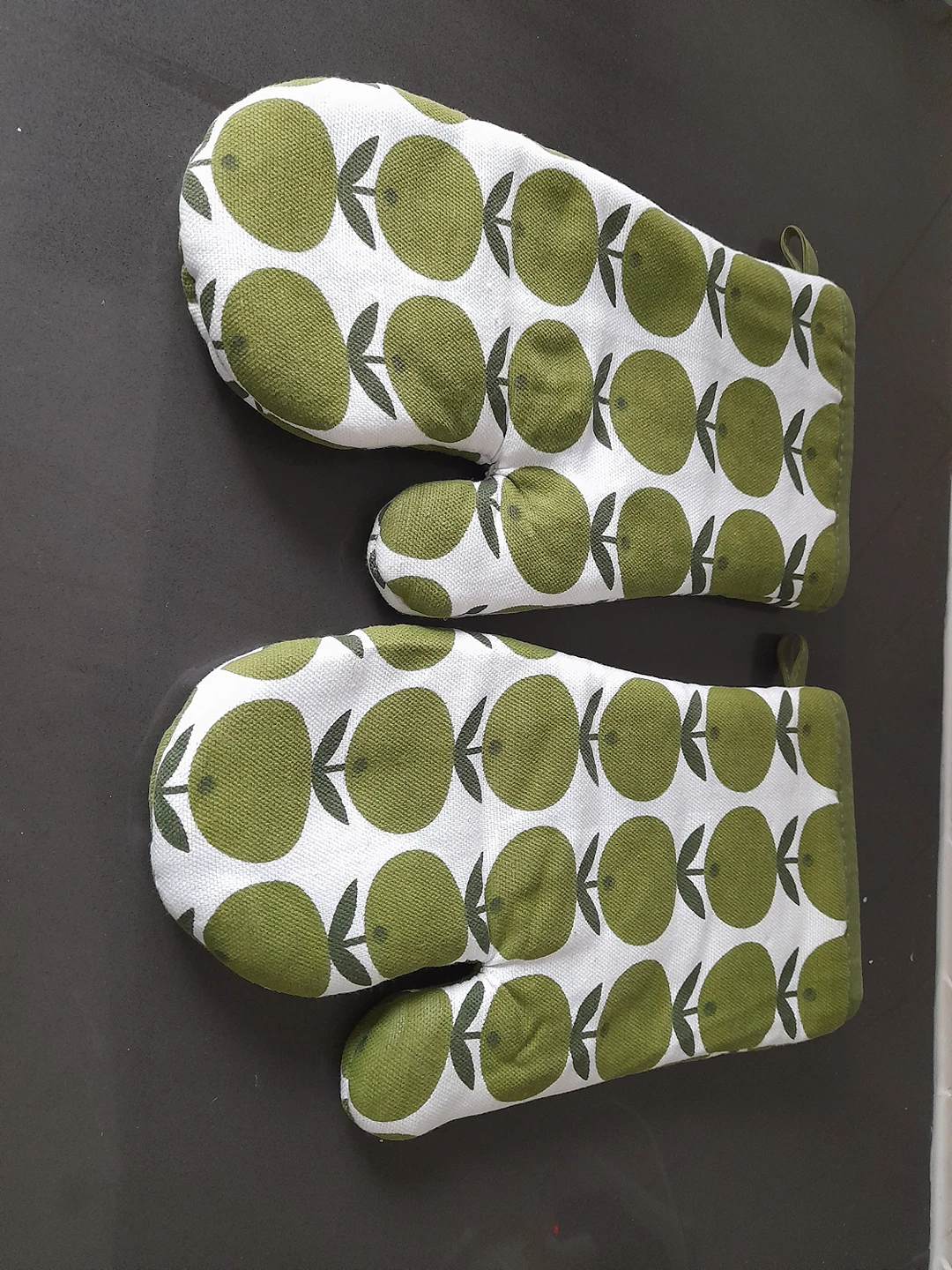 Quilted pairnof Mitts handgloves - photo 2