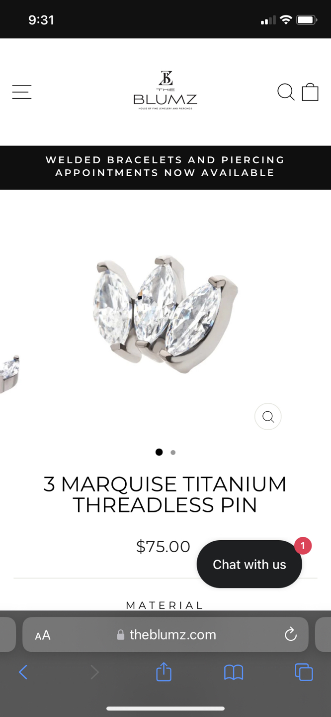 Trendy threadless earring - photo 5