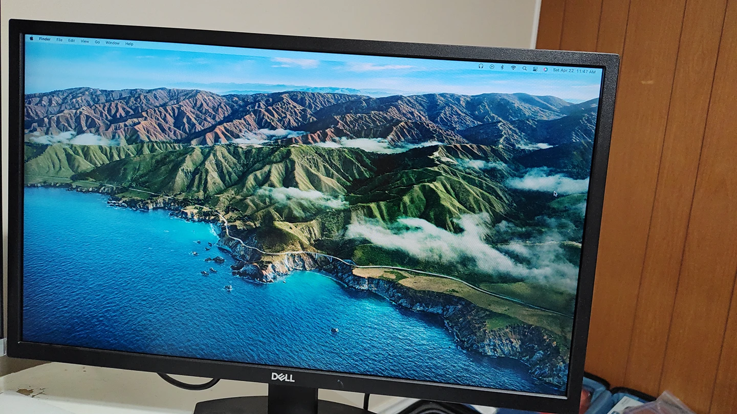24 inch dell monitor used for just a month