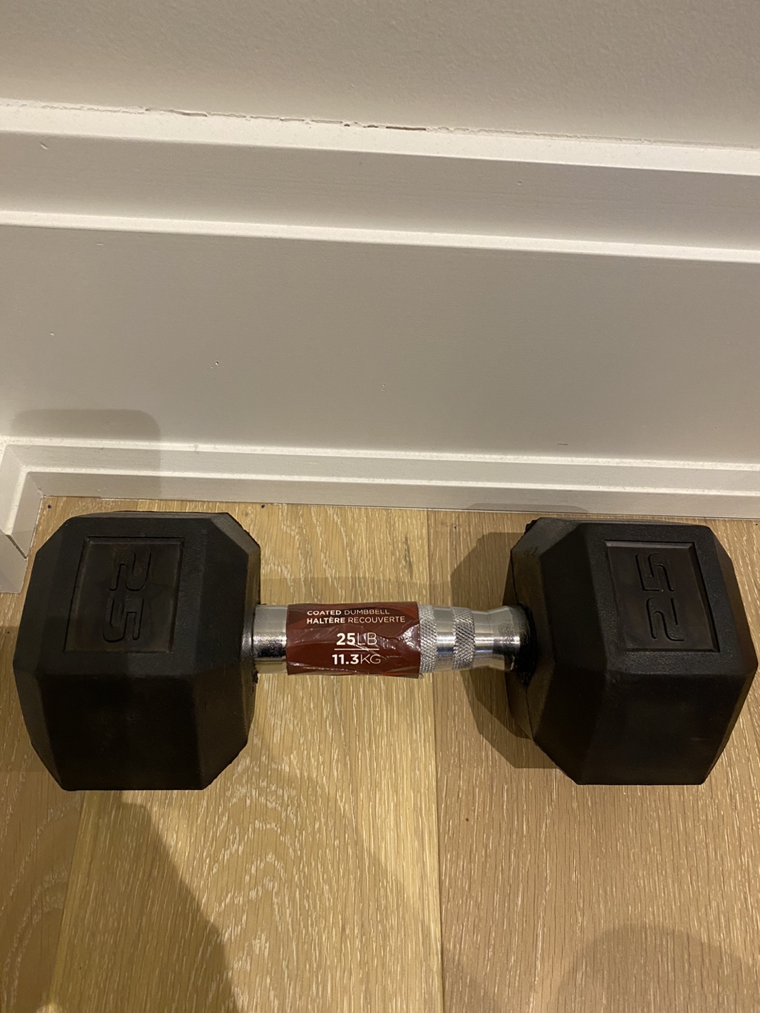 New dumbell 25lb thumbnail