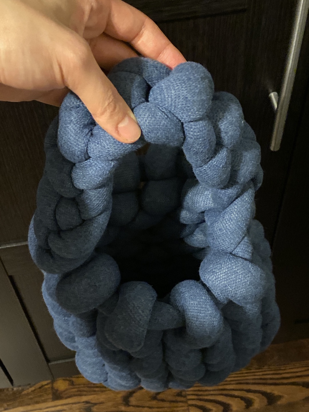 Handmade giant yarn purse - photo 2