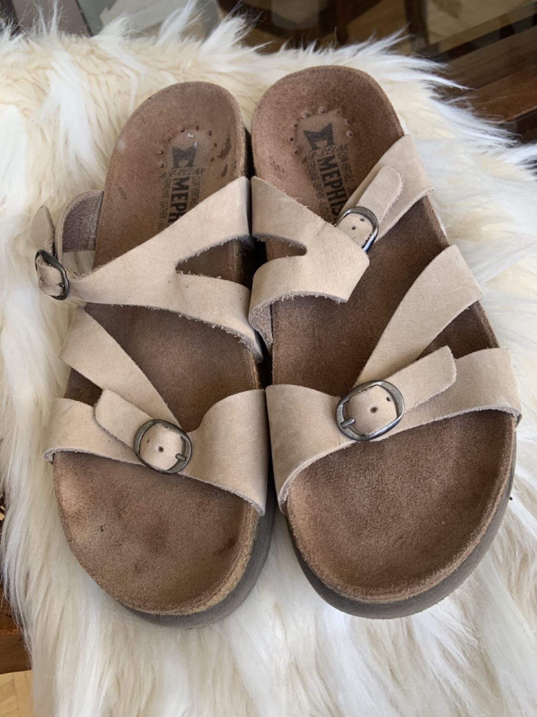 MEPHISTO Cork footbed with reflex area stimulation EU 38
