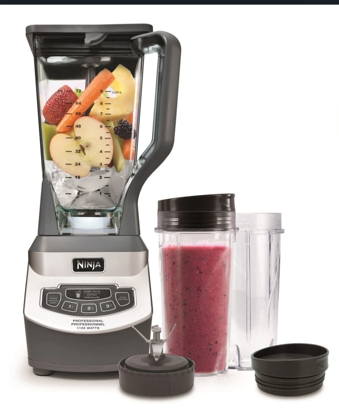 Ninja® Professional Blender & Nutri Ninja® Cups