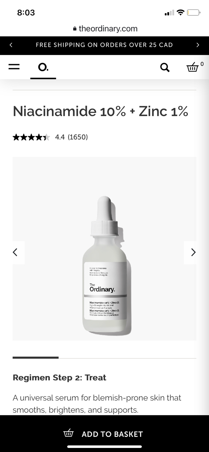 The Ordinary Niacinamide 10%