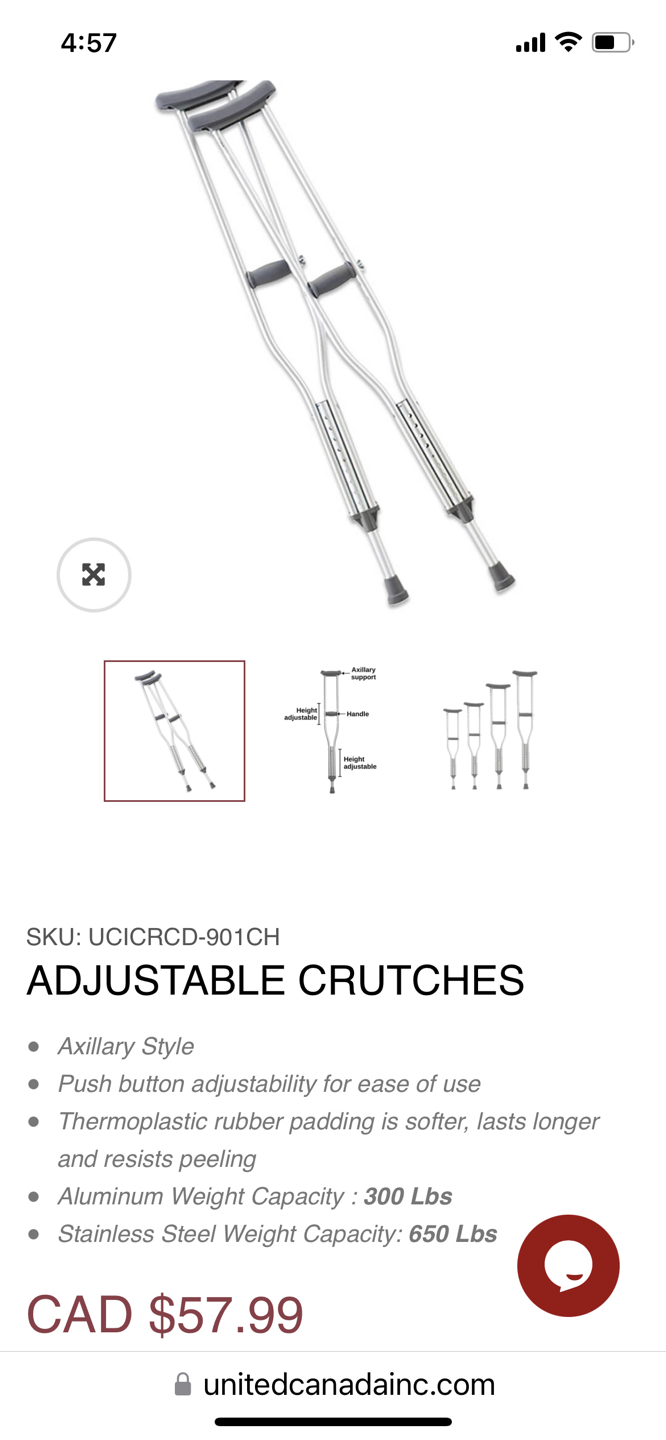 Crutches