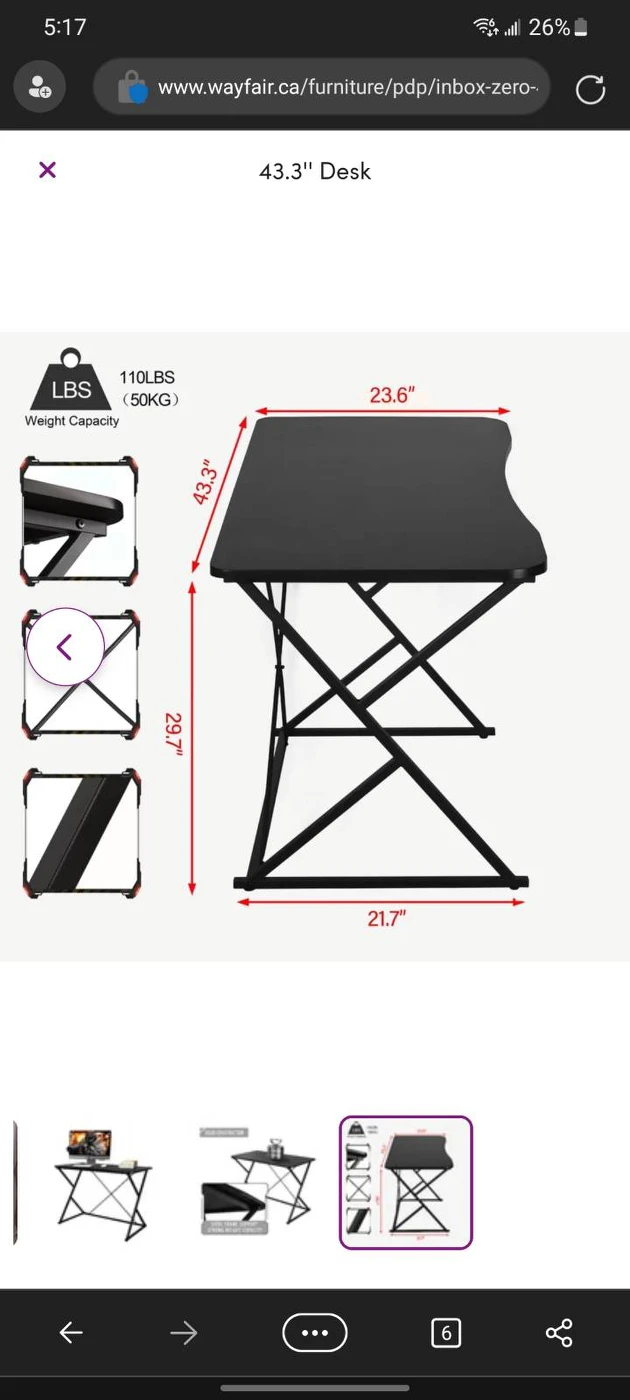 Brand New desk/office furniture table - photo 4