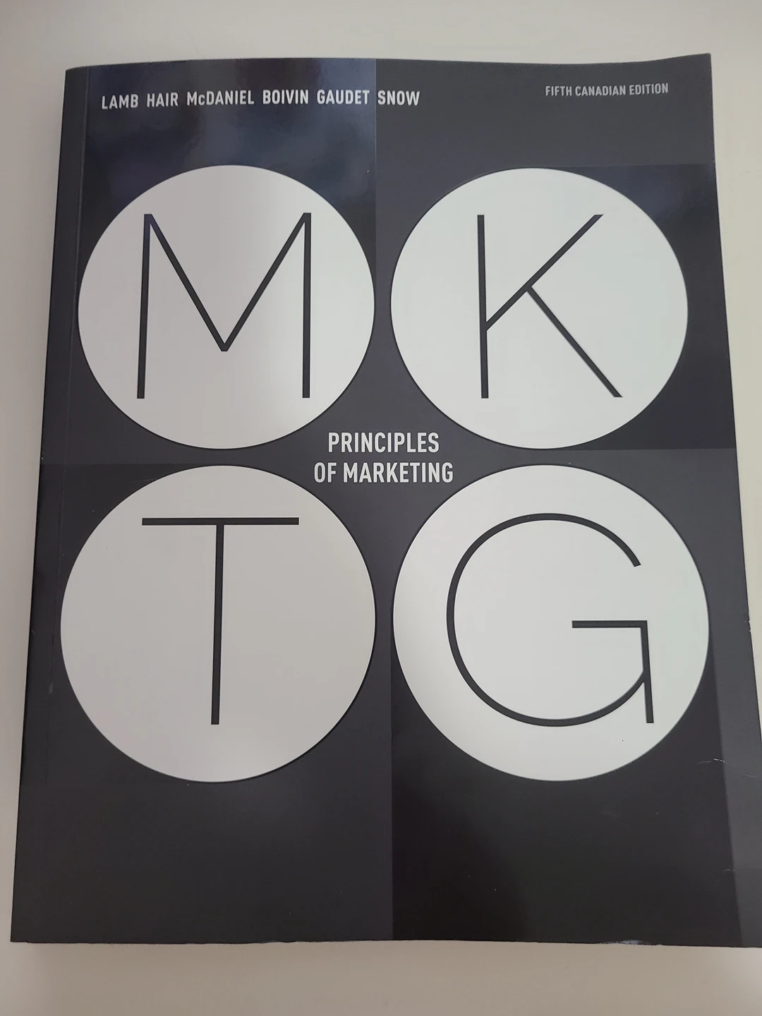 Principles of Marketing Fifth Canadian Edition