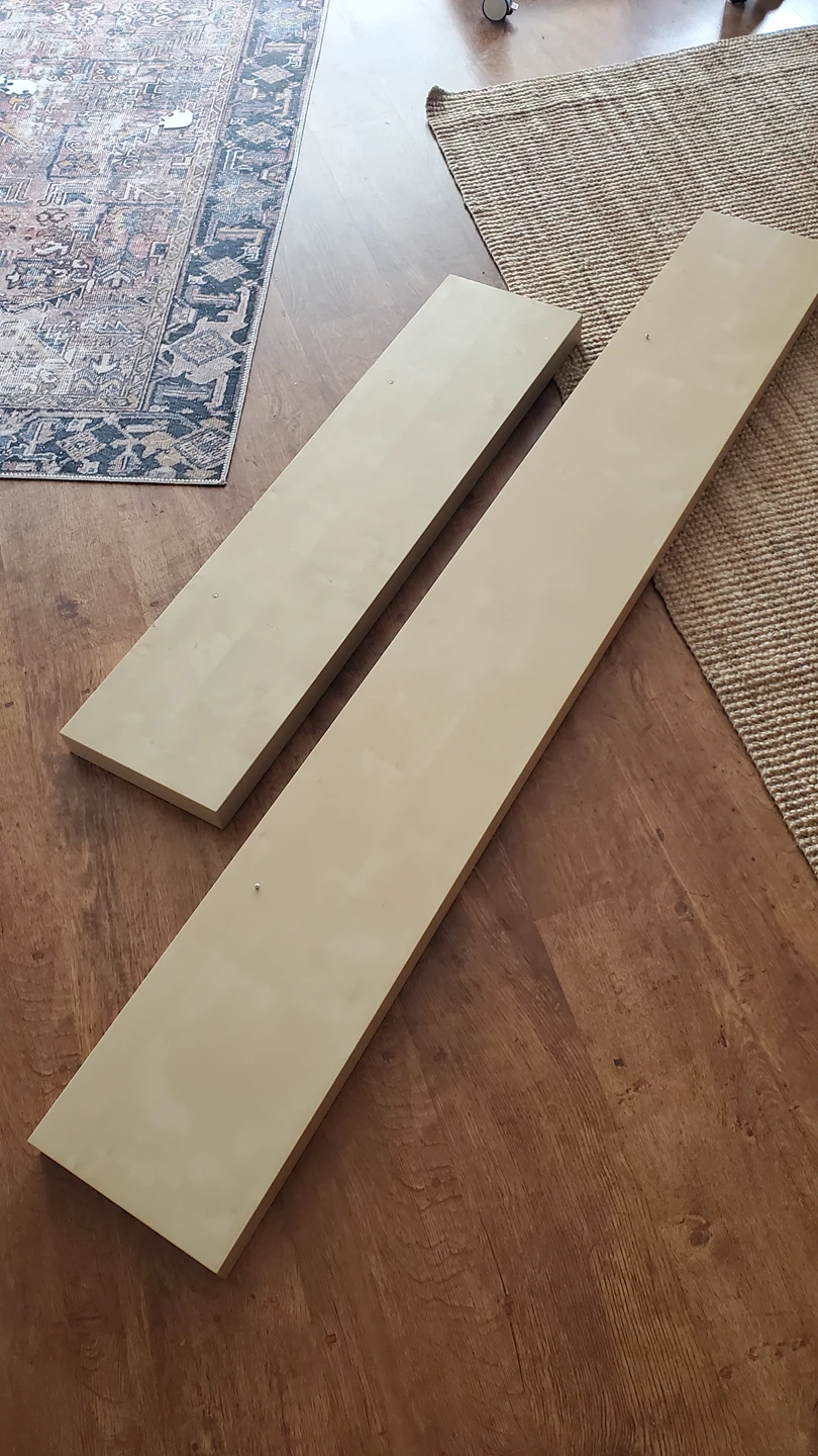 2 IKEA LACK Shelves thumbnail