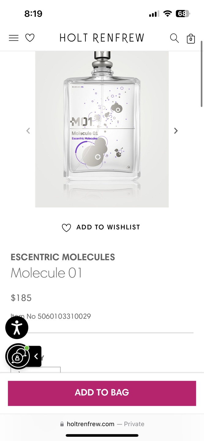 Esentric Molecule unisex fragrance - photo 3