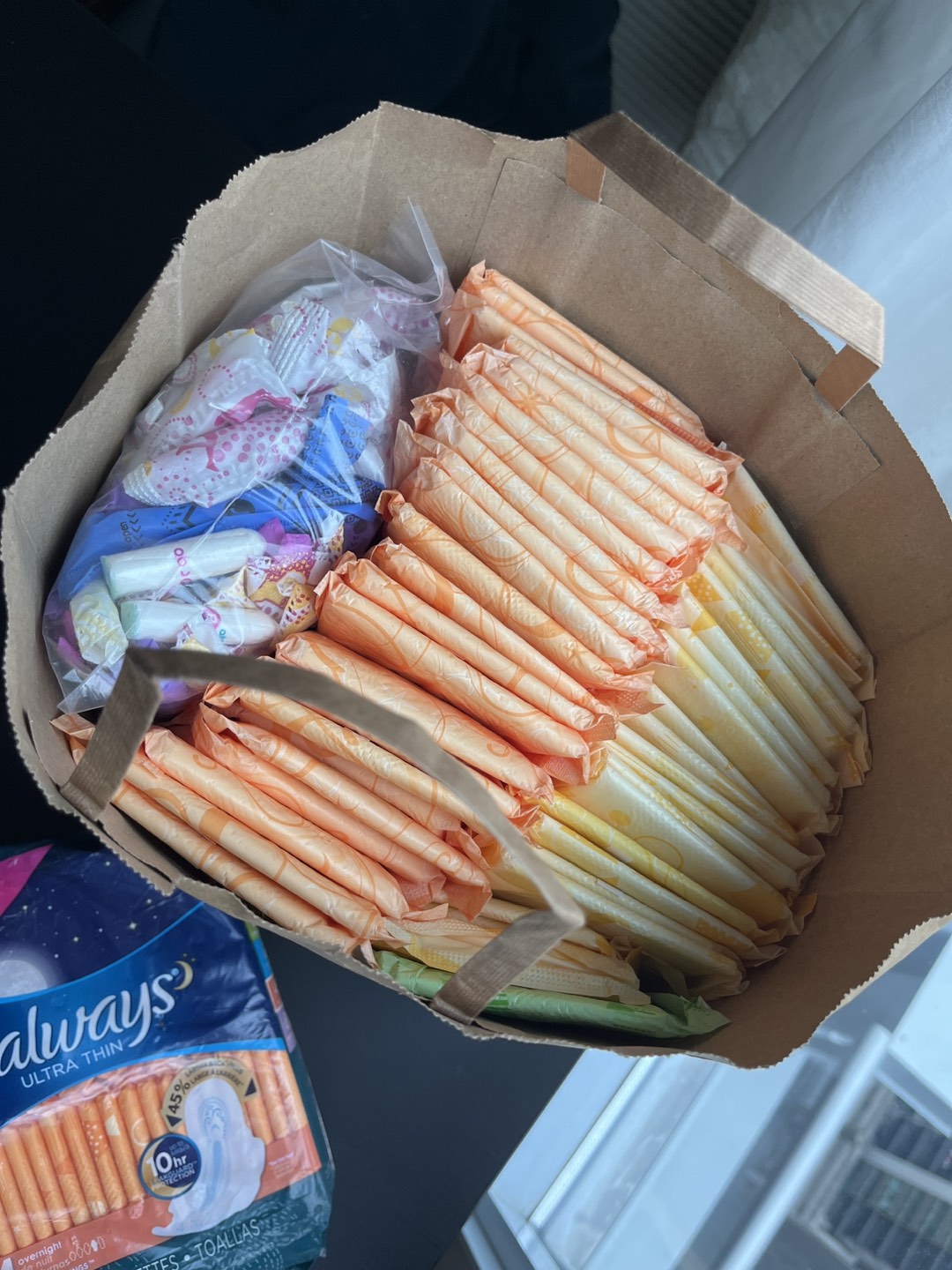 Free feminine hygiene products #freecycle image indicator(2)