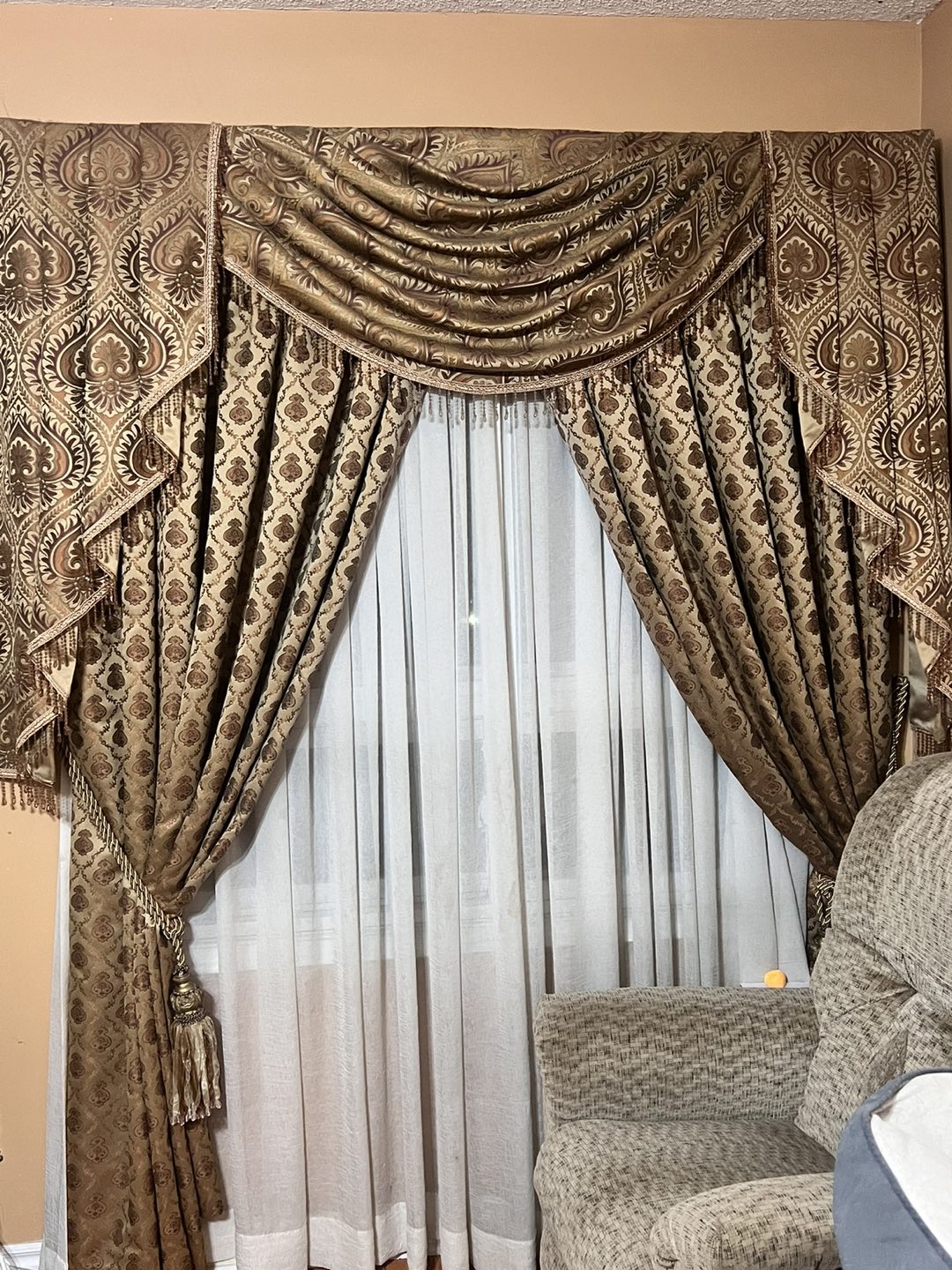 4 sets of Curtains (4 windows) - photo 2