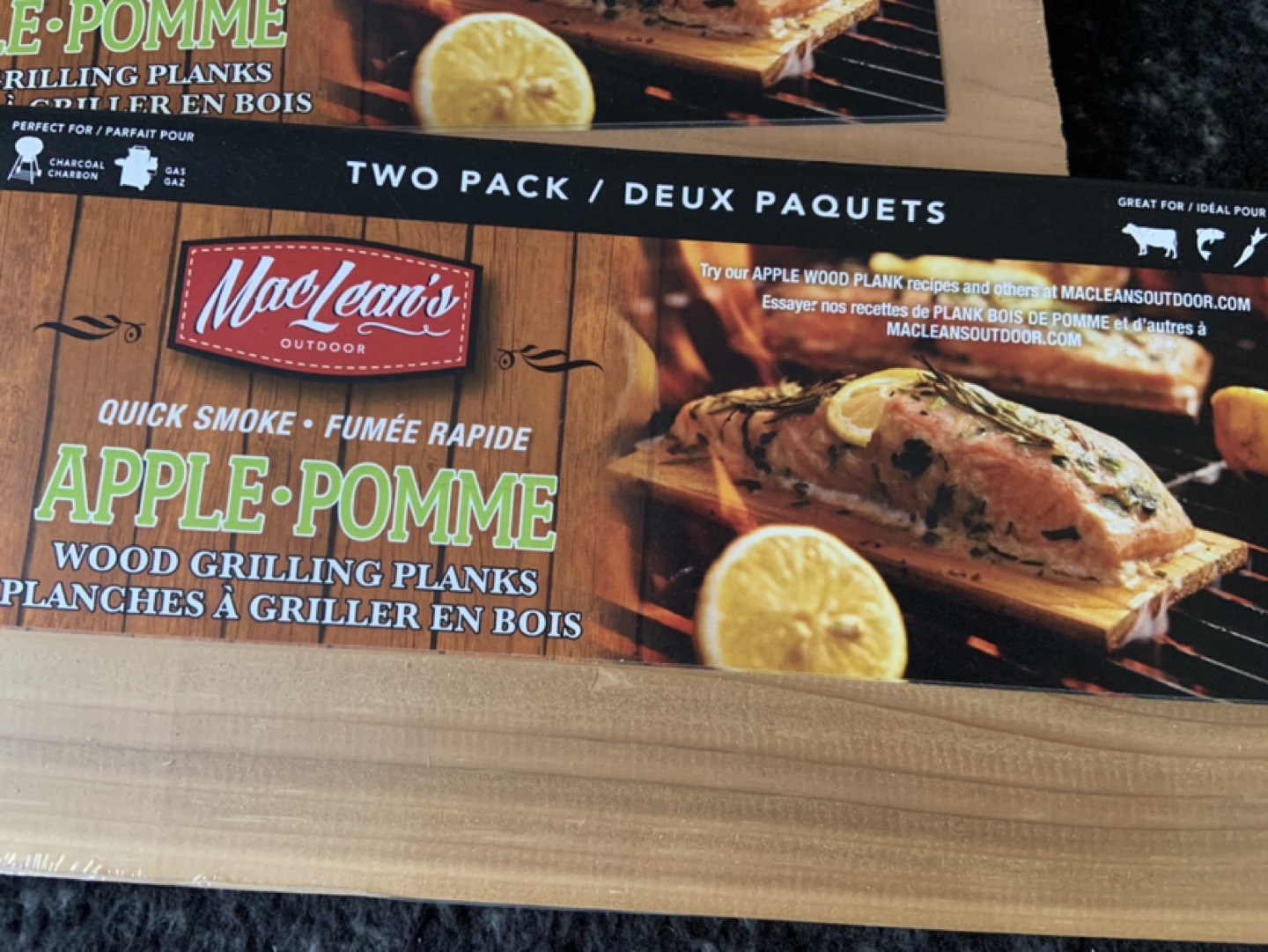 Wood Grilling Planks Pack of 2 - photo 2