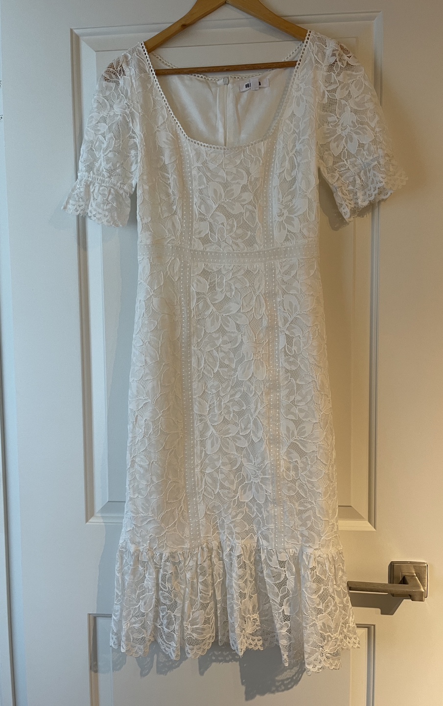 White midi dress (new)