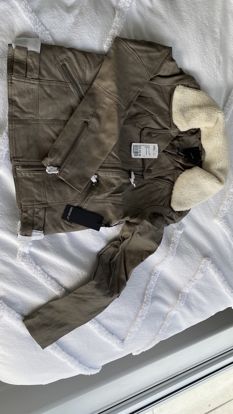 Grey biker jacket - photo 3