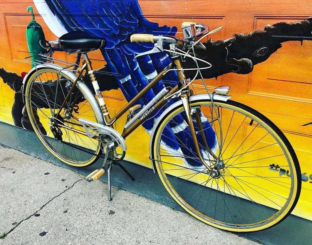 Vintage Elegant French Mercier Bicycle