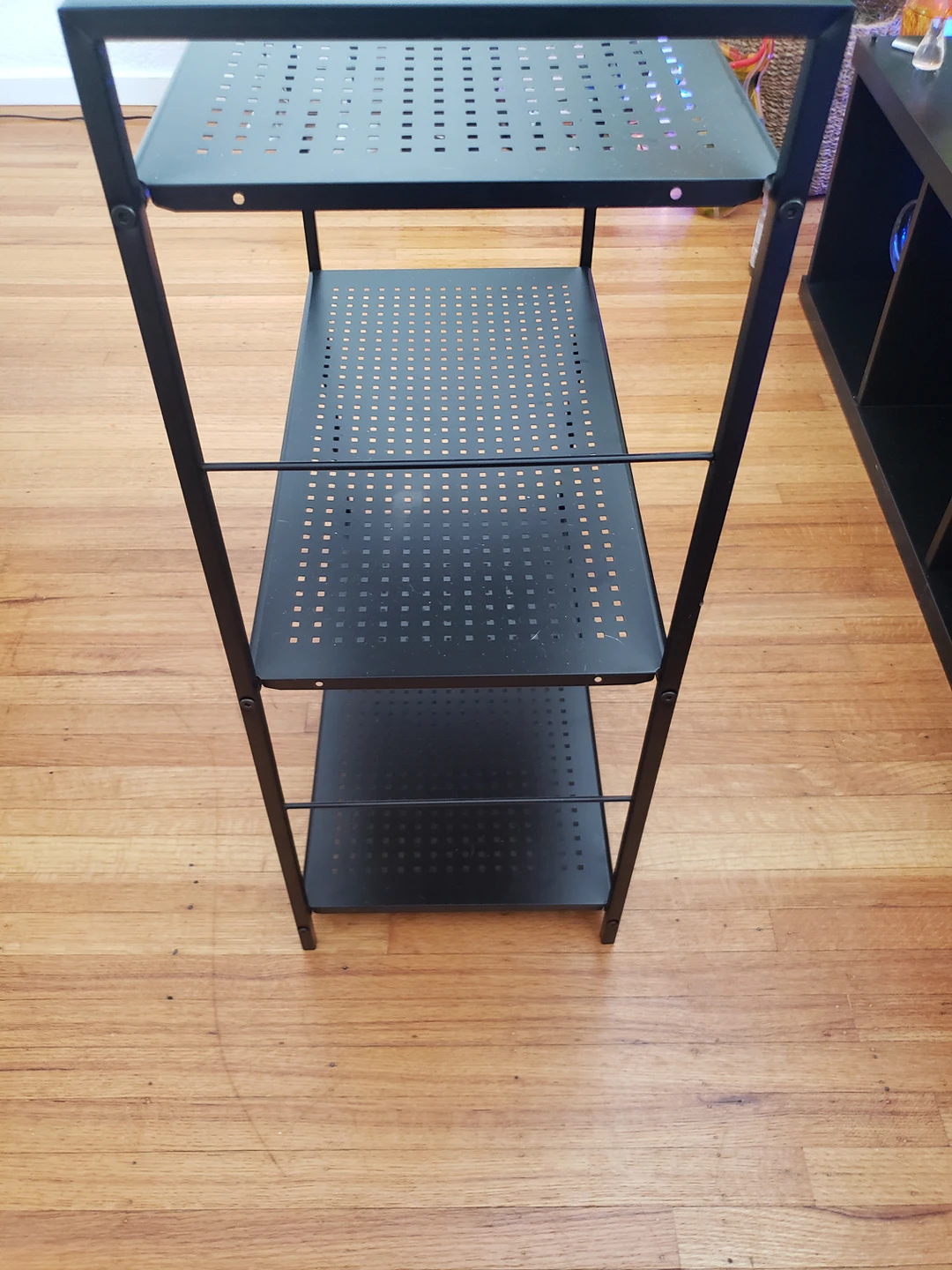 metal shelf