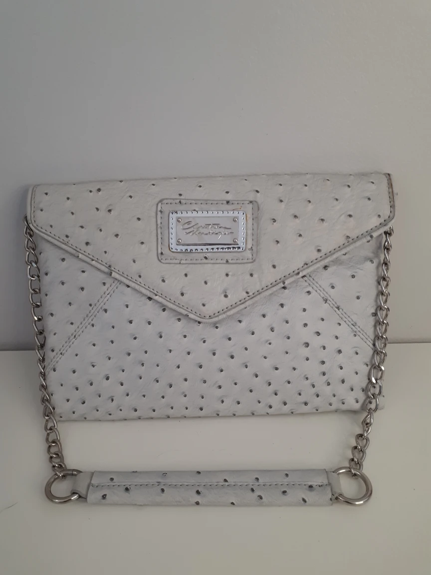 Winter White/Grayish Clutch/Purse