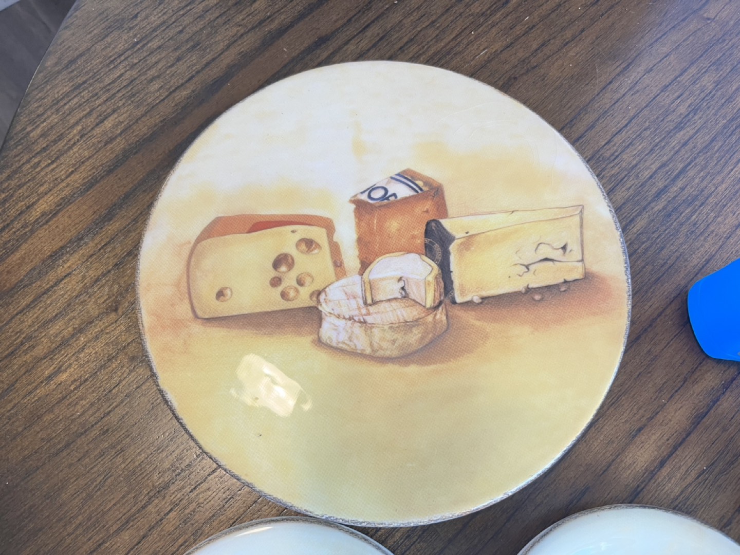 Vintage Williams Sonoma Cheese Plates with Fondue Kit - photo 3