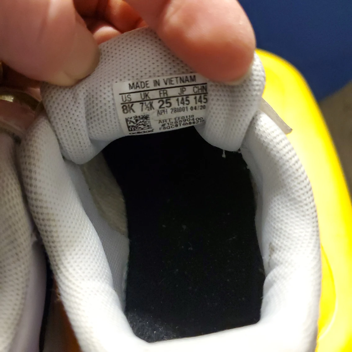 Adidas toddler 8c shoes age 2-3 yrs old - photo 5