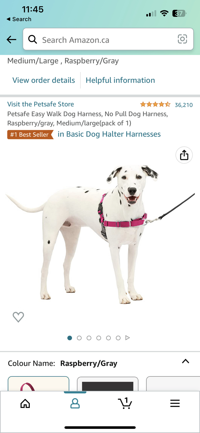 Petsafe Easy Walk Harness for Dogs thumbnail