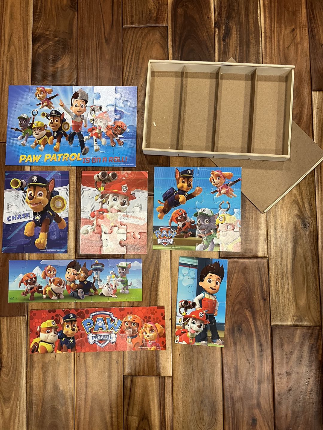 7 Wooden Paw Patrol Puzzles thumbnail