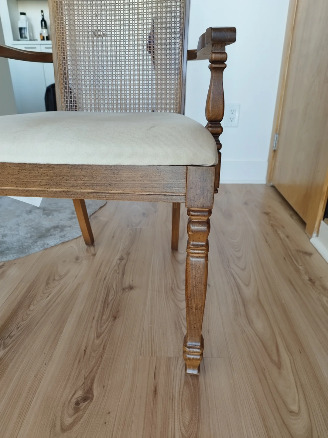 Antique wood chairs - Solid frame in need of a makeover :) image indicator(3)