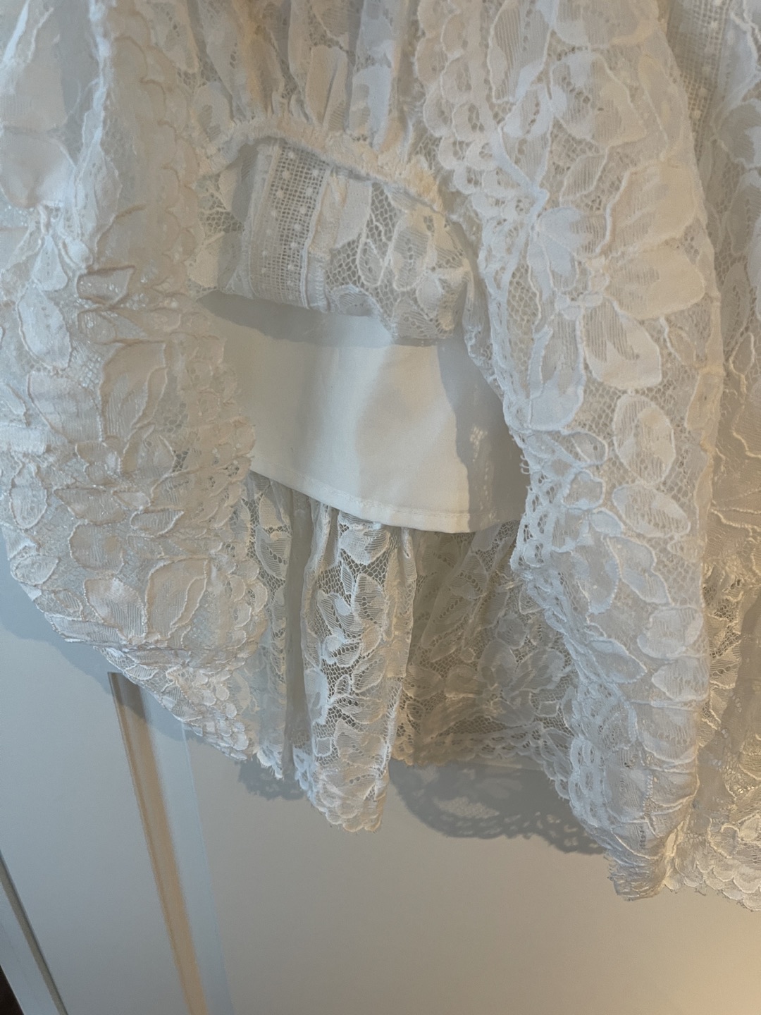 White midi dress (new) - photo 4