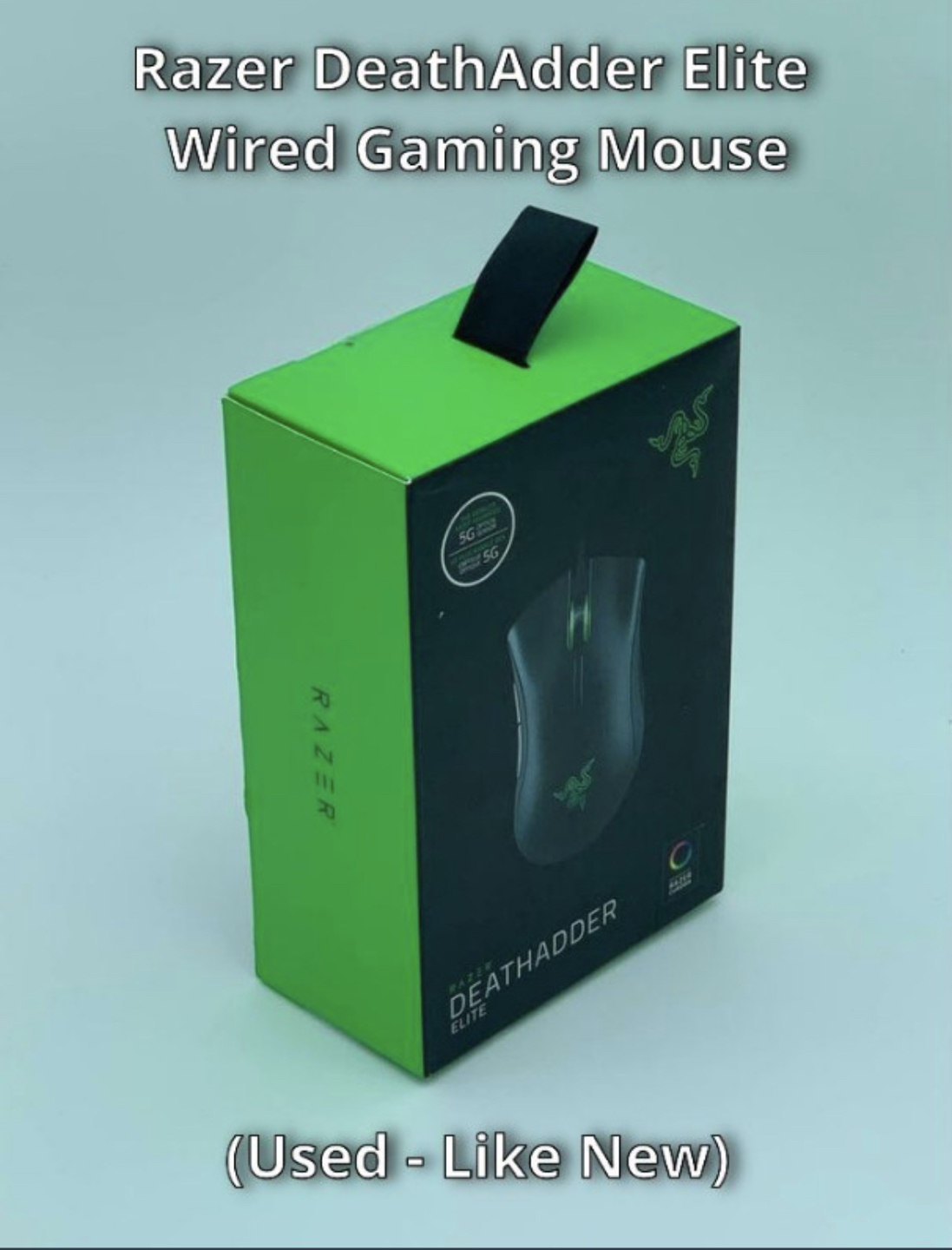 Razer DeathAdder Elite Wired Gaming Mouse - 16,000 DPI thumbnail