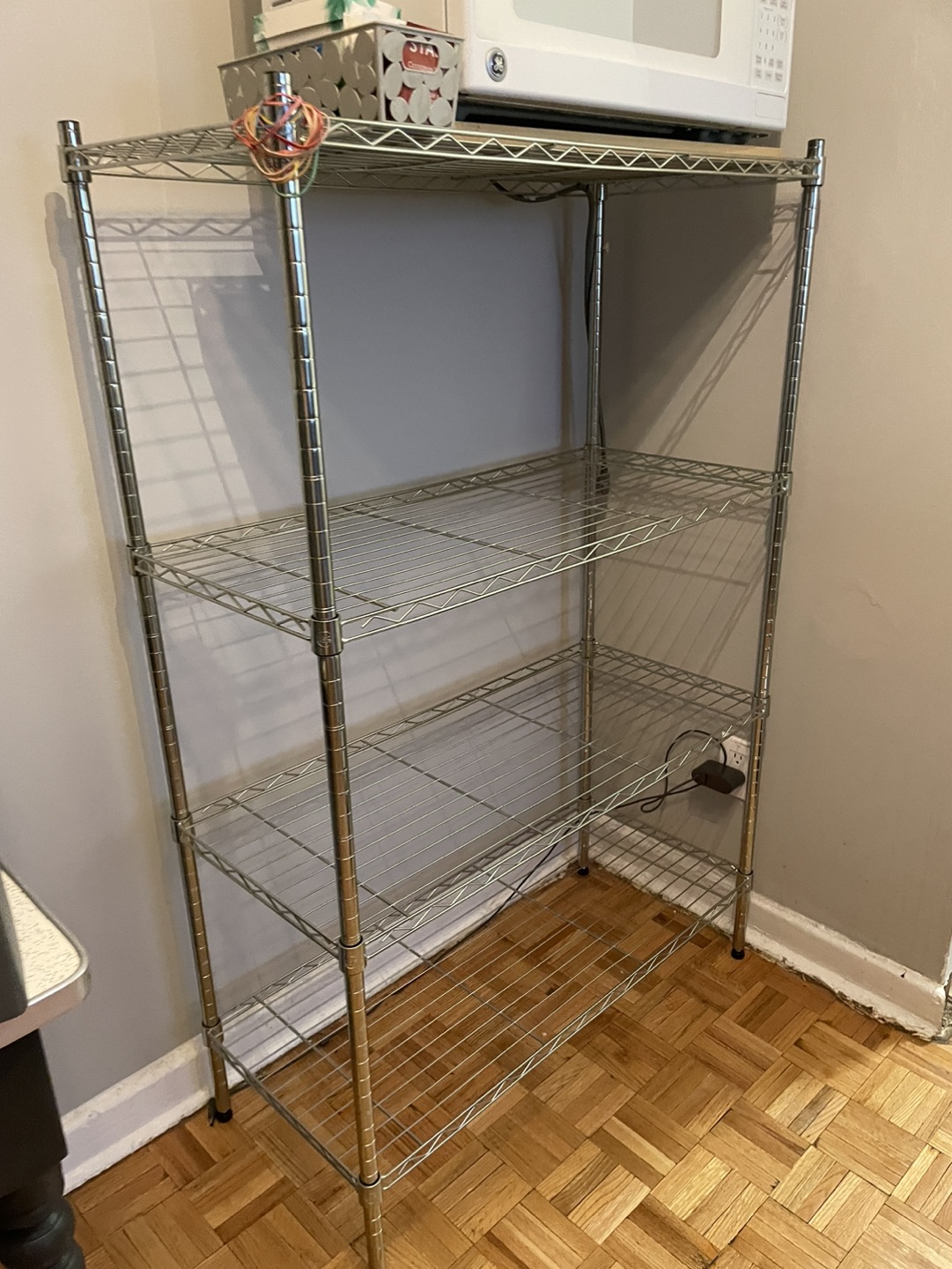 Metal Wire Shelving Unit - photo 2