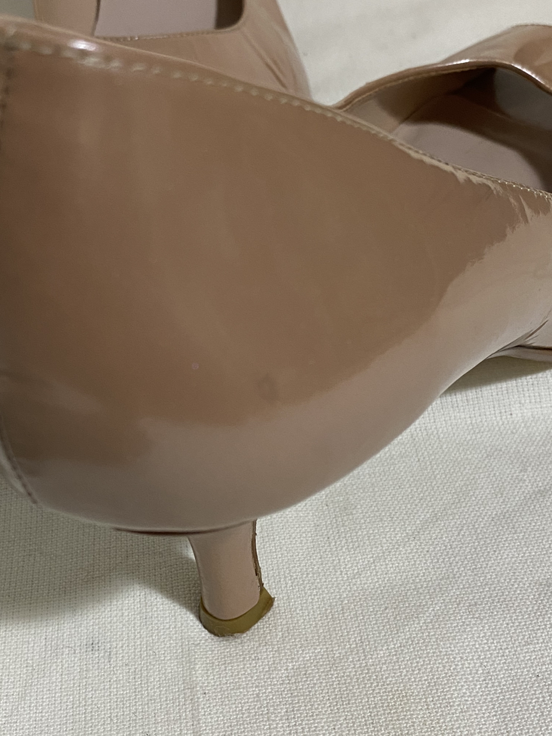 Greenwich Village Neutral Heels Size 9 image indicator(7)