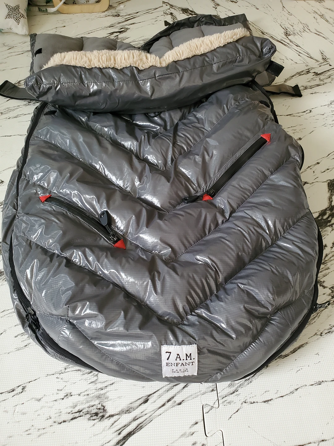 Stroller & Car Seat FootMuff 12m-3T 7AM ENFANT POLAR IGLOO - photo 2