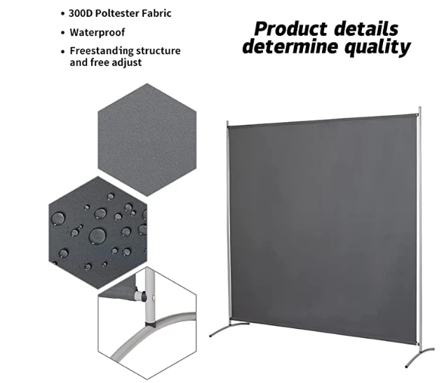 Freestanding Collapsible room divider