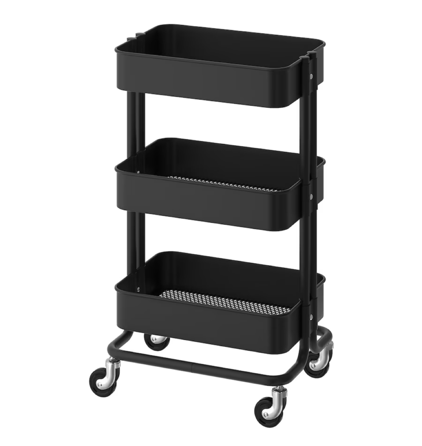 Ikea RÅSKOG Utility cart in black