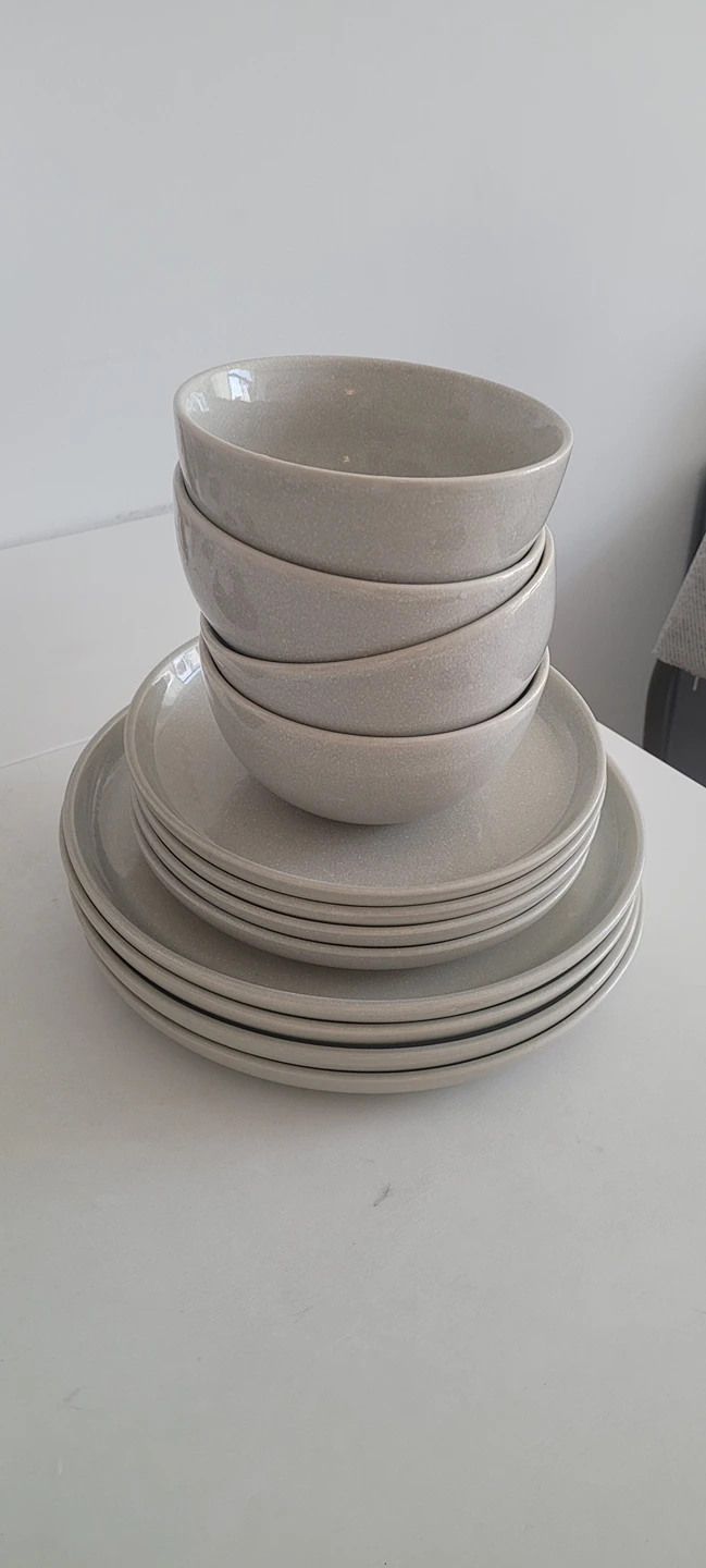 PC's glazed dish sets 12 pcs thumbnail